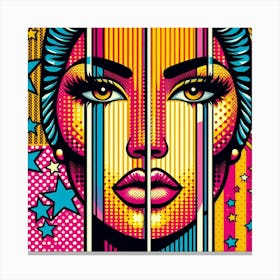 Pop Art Canvas Print