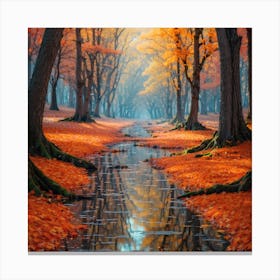 Autumn Forest Canvas Print