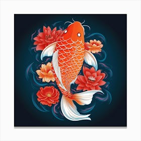 Koi Fish 6 Canvas Print