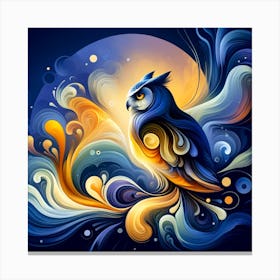 Owl 01 Canvas Print