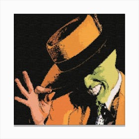 The mask Canvas Print