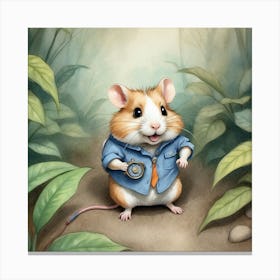 Hamster 51 Canvas Print