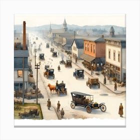 Early 20th Century ~ Reimagined Canvas Print