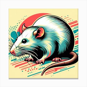 Rat Pop Canvas Print