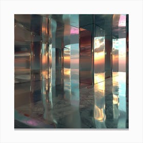 Abstract Reflections 1 Canvas Print