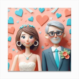 Wedding Cake Canvas Print