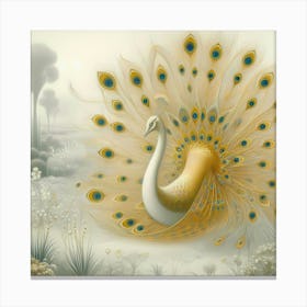 Animal Creative Portrai Illustrationt 1 Canvas Print