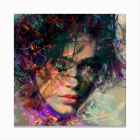 Portrait Of A Woman 5 Canvas Print