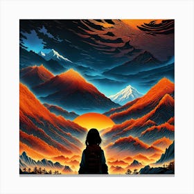 Dreaming of Distant Places Canvas Print