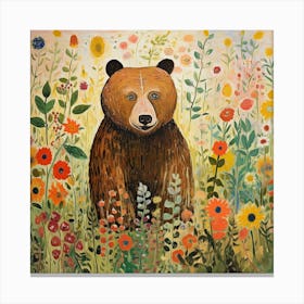 Cute Bear Canvas Print
