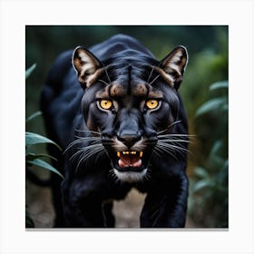 Black Panther Canvas Print