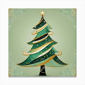 Christmas Tree Wall Arts (1) Canvas Print