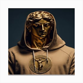 Golden Man Canvas Print