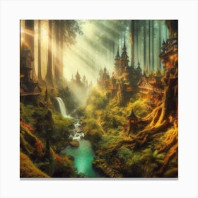 Fairytale Forest 2 Canvas Print