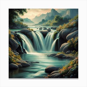 Waterfall Canvas Print