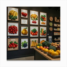 Default Create Unique Design Of Grocery Art Wall 1 Canvas Print