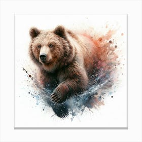 Grizzly Bear Canvas Print