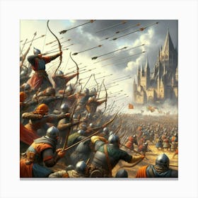 Battle Of Rome 2 Canvas Print