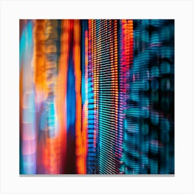 Blurred Lights Canvas Print