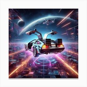 Back To The Future 2 Canvas Print