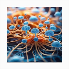 Neuronal Network 2 Canvas Print