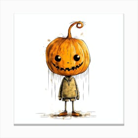 Halloween Pumpkin 3 Canvas Print