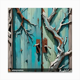 Tree Door 2 Canvas Print