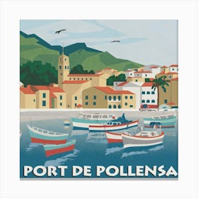 Port De Pollensa Canvas Print