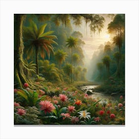 Rainforest landscape 2 Canvas Print
