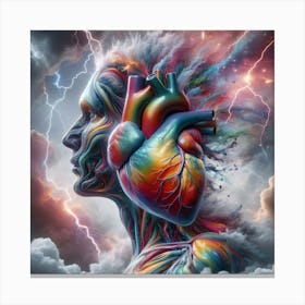 Heart Of The Storm Canvas Print