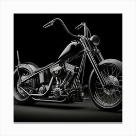 Harley-Davidson Chopper 2 Canvas Print