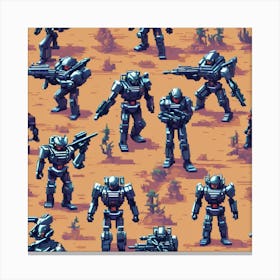Toy Soldiers 2 Canvas Print