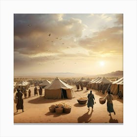 Israel In The Desert 1 Canvas Print