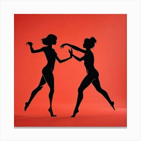 Pulp Fiction Dance Art Prints (9) Canvas Print