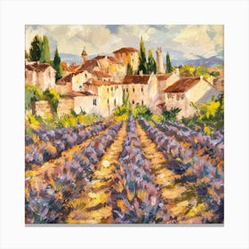 Provencal Tranquility Impressionist Masterpiece Of Southern France (1) Canvas Print