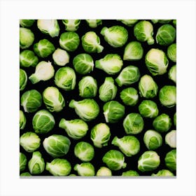 Brussels Sprouts Canvas Print