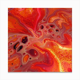 Abstract Oil Painting 1 Canvas Print