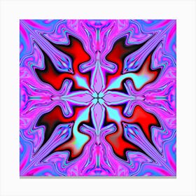 Psychedelic Flower Canvas Print