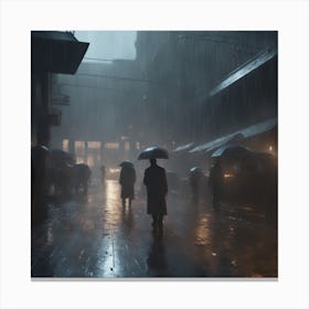 Rainy Day 10 Canvas Print