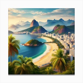 Rio Stock Videos & Royalty-Free Footage Canvas Print