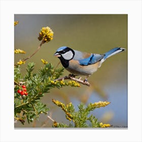 Blue Tit 2 Canvas Print