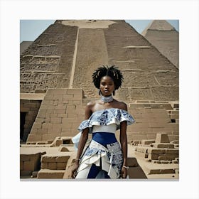 Egyptian Fashion Canvas Print