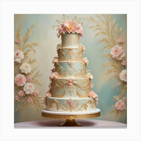 Wedding Cake 7 Canvas Print