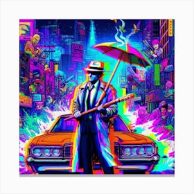 Fear and loathing Canvas Print
