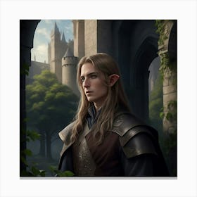 The Elven Prince Canvas Print
