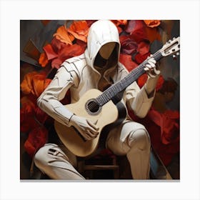 Acoustic Guitar Canvas Print