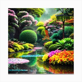 Zen Garden Canvas Print