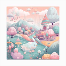 Fairytale Landscape Canvas Print
