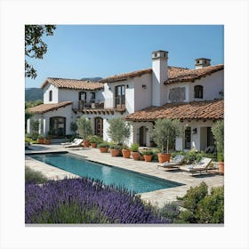 Spanish Winery 5 Canvas Print