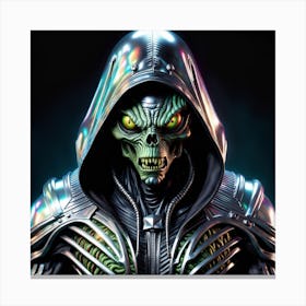 Alien Skull Canvas Print